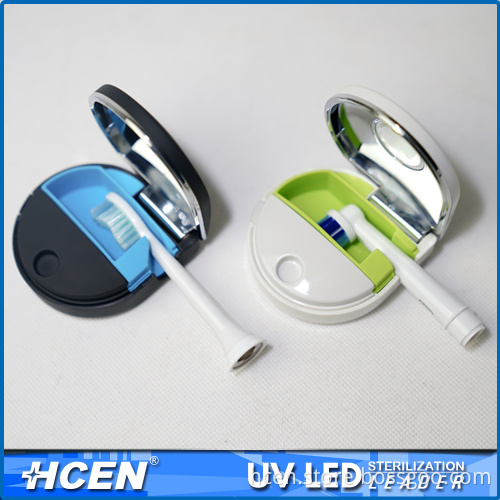 2017 new rechargable mini uv light sterilization case for toothbrush